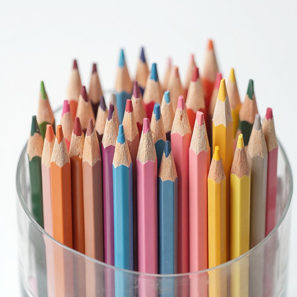 Klassensatz Farbstifte (24er, ungiftig, langlebig)